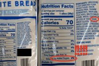 Bread nutrition white killer label whole grains ftempo daves thin sliced