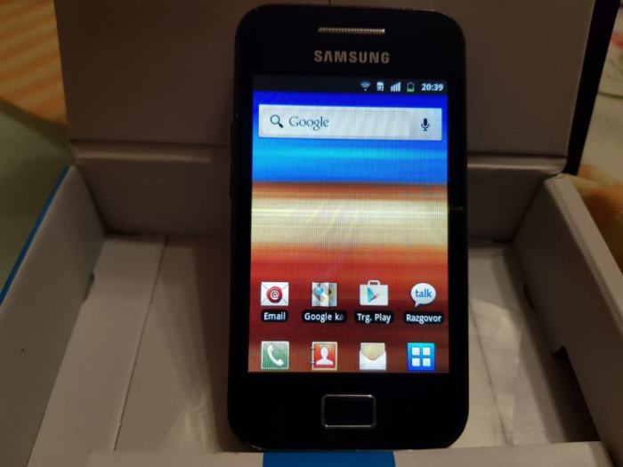 Samsung galaxy ace s5830i specification